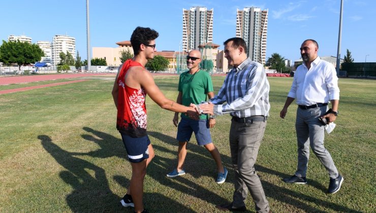 Başkan Özyiğit, Ersu Şaşma ile bir araya geldi