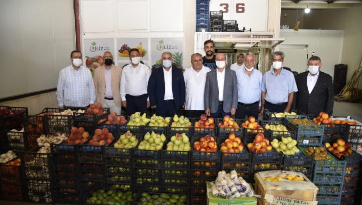 Başkan Pekyatırmacı: “Sebze ve meyve hali şehrimizin önemli ekonomik dinamiklerinden birini oluşturuyor”
