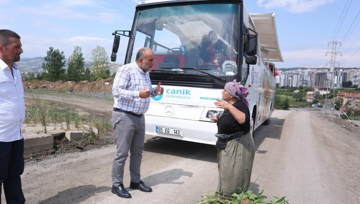 Başkan Sandıkçı’dan sorunlara yerinde çözüm