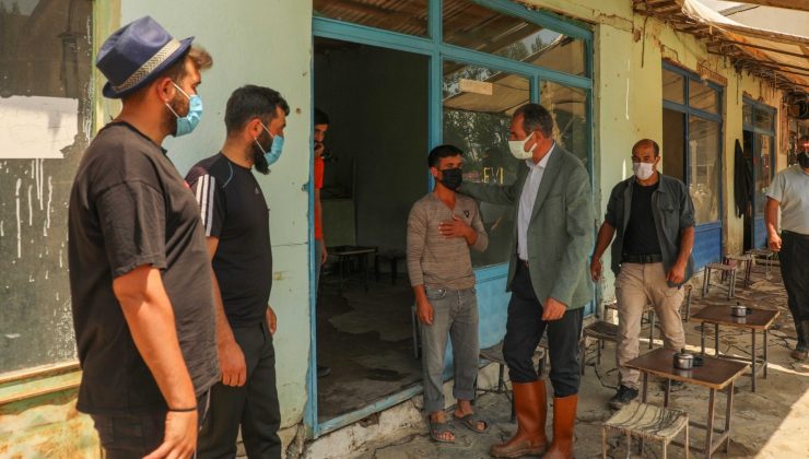 Başkan Tanış vatandaşları yalnız bırakmıyor