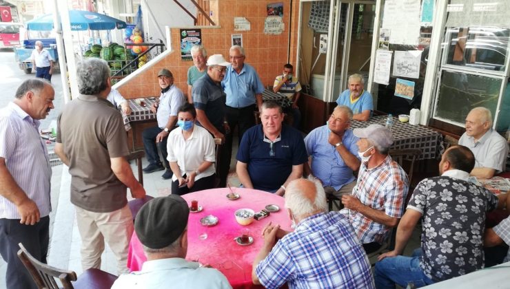 Başkan Tekin, Mollabeyde sıcak ilgiyle karşılandı