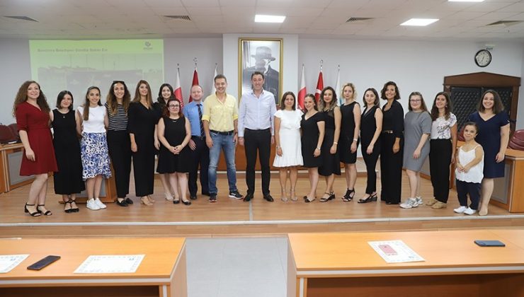 Başkan Tosun’dan kreş öğretmenlerine sertifika