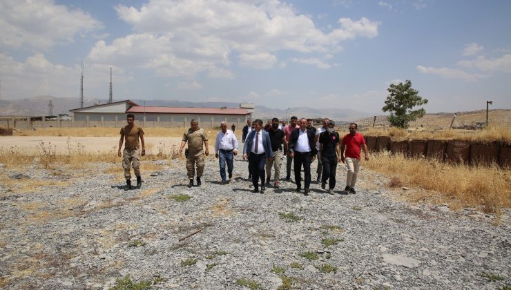 Başkan Yarka, 500 yataklı Şırnak Şehir Hastanesi alanında incelemelerde bulundu