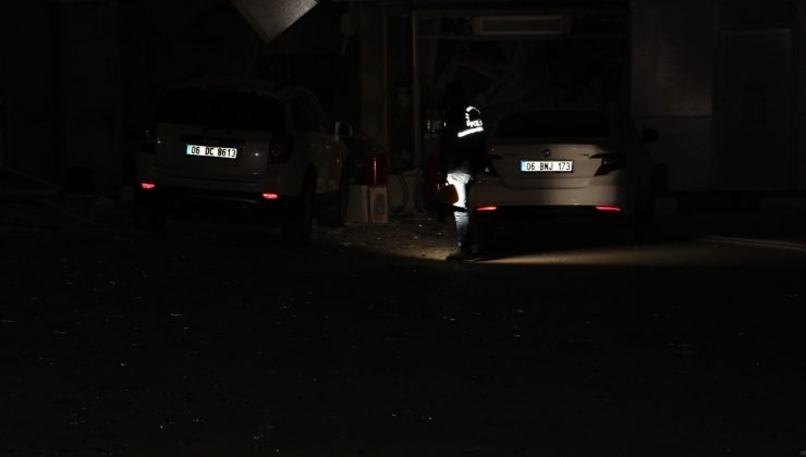 Başkent’te akaryakıt istasyonununda patlama: 1 yaralı