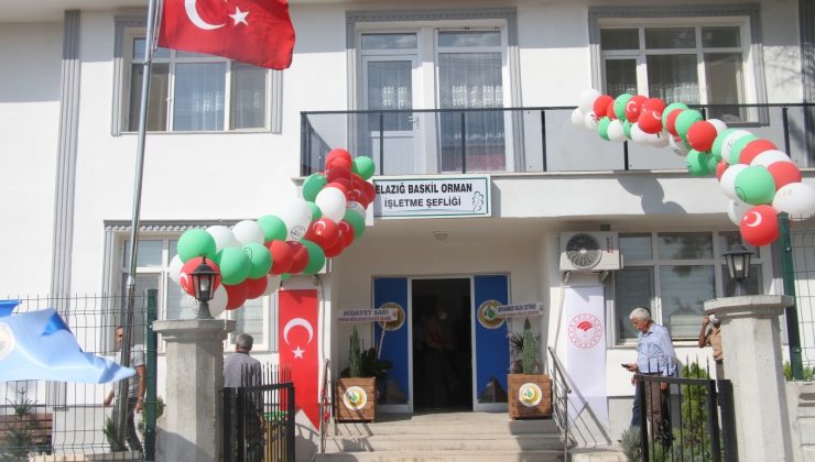 Baskil’de Orman İşletme Şefliği binası açıldı