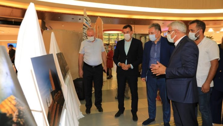 Battalgazi’de dereceye giren resimler sergilendi