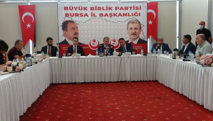 BBP Genel Başkanı Destici: “Anayasa Mahkemesinin de HDP’yi kapatacağına inanıyorum”