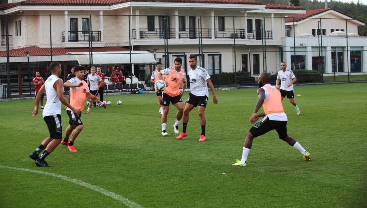 Beşiktaş, kondisyon ve taktik çalıştı