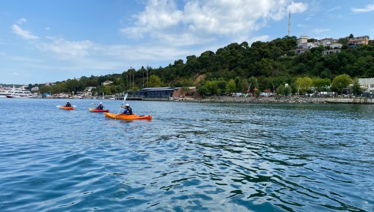 Beykoz’da kano eğitimleri hız kesmeden devam ediyor