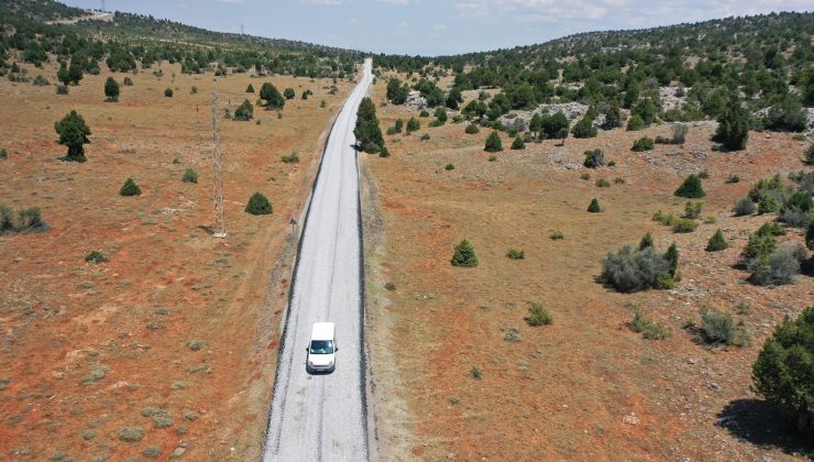 Beyşehir’de mahalle yollarının kalitesi artıyor