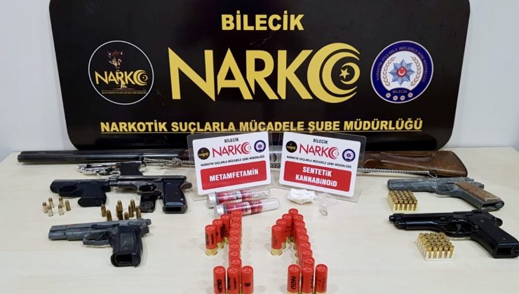 Bilecik’te uyuşturucu operasyonu