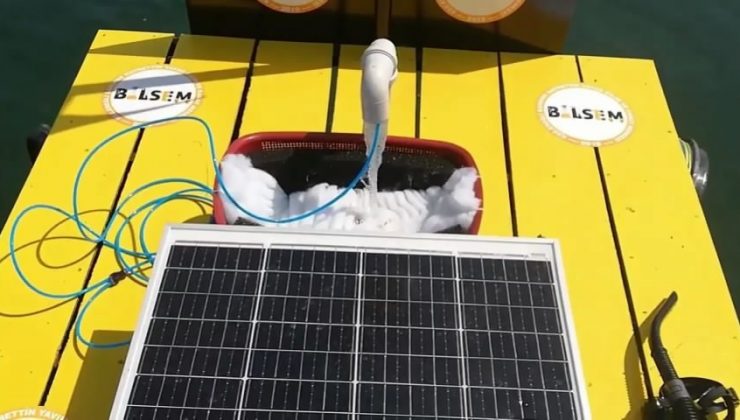 BİLSEM, müsilaj temizleme cihazı geliştirdi