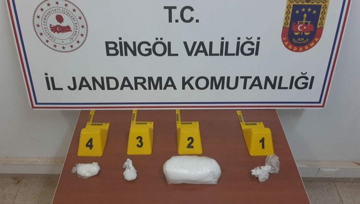 Bingöl’de 500 bin TL değerinde uyuşturucu ele geçirildi