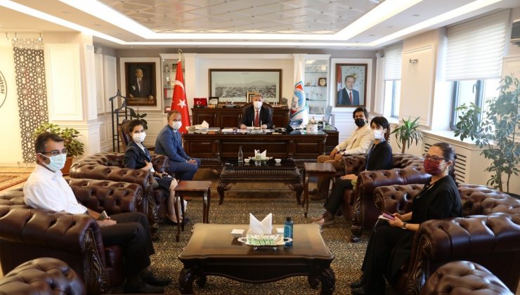 Birleşmiş Milletler Dünya Gıda Örgütü Türkiye Temsilciliğinden Başkan Palancıoğlu’na ziyaret