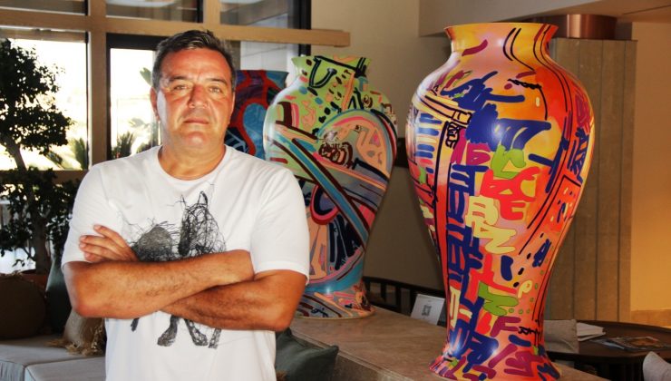 Bodrum’da sanatla tatili bir arada sunan otel ilgi odağı oldu