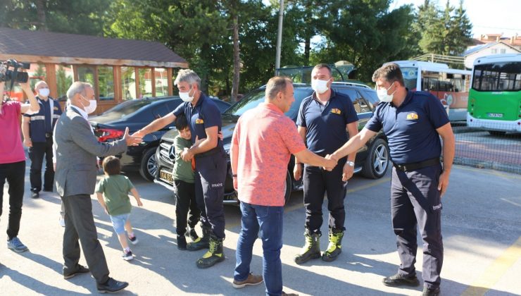 Bolulu itfaiyeci Bozkurt’u gözyaşları içinde anlattı: