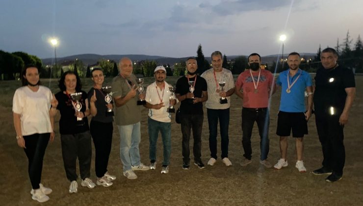 Bozüyük Belediyesi Bocce Zafer Kupası sahiplerini buldu