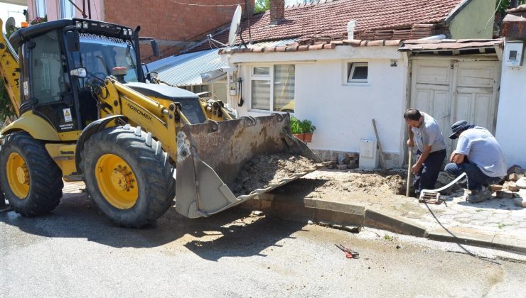 Bozüyük’te altyapı çalışmaları devam ediyor