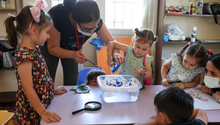 Buca Belediyesinden kırsala Minik Bilim İnsanları Atölyesi