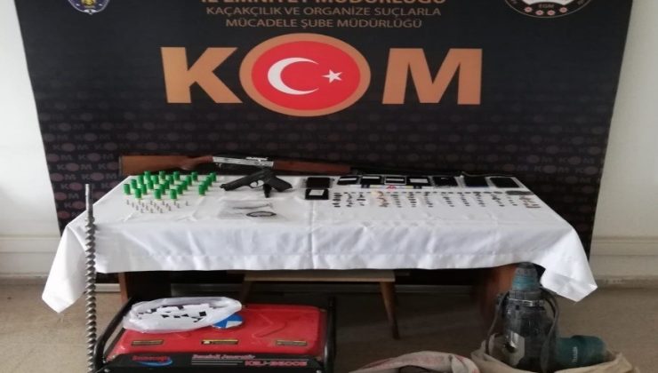 Burdur’da tarihi eser kaçakçılığı operasyonu