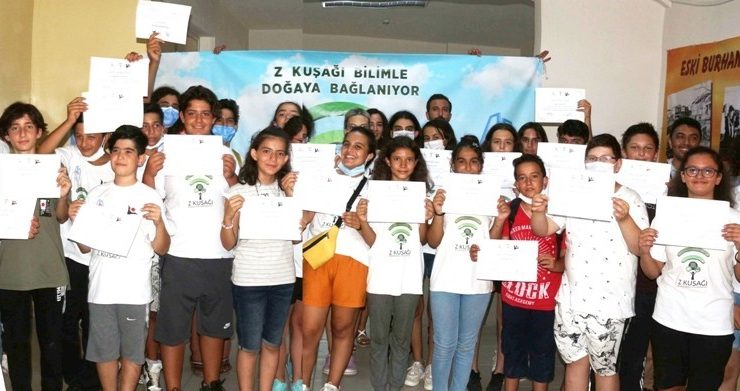 Burhaniye’de “Z Kuşağı Bilimle Doğaya Bağlanıyor”projesi Körfezin sesi oldu
