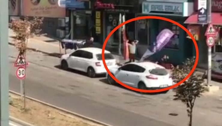 Bursa’da flâmalı kavga kameralara yansıdı