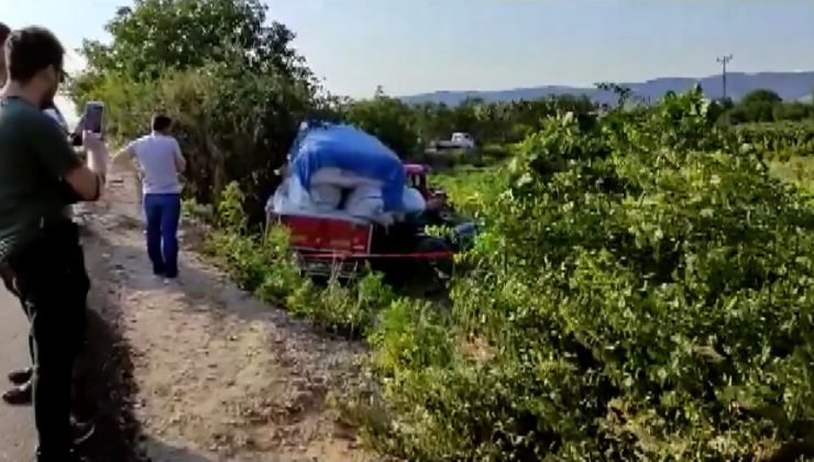 Bursa’da tır ile traktör çarpıştı: 3 yaralı