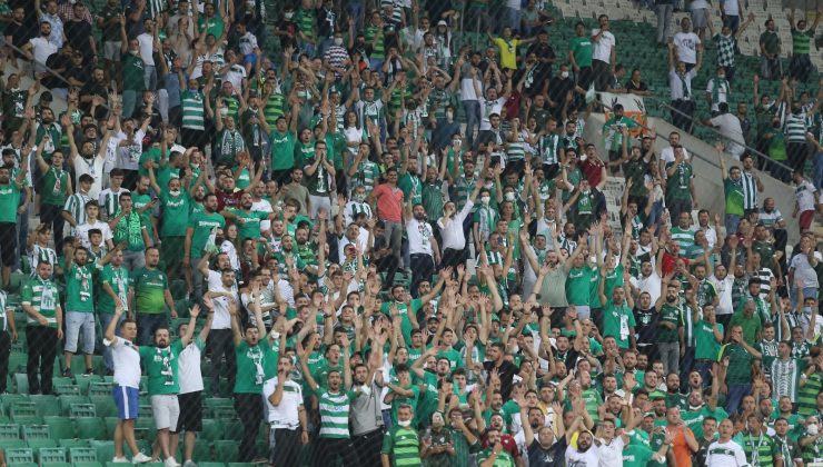 Bursaspor-Eyüpspor maçının biletleri 48 saatte 2 bin adet satıldı