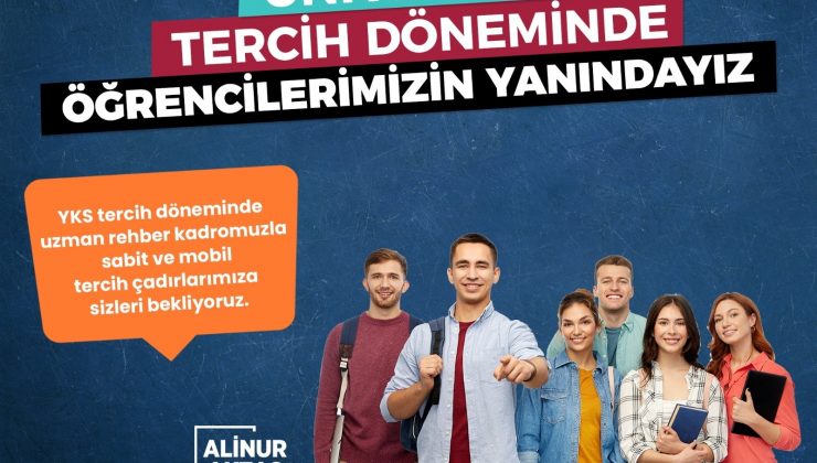 Büyükşehir, üniversite tercihlerinde de yanınızda
