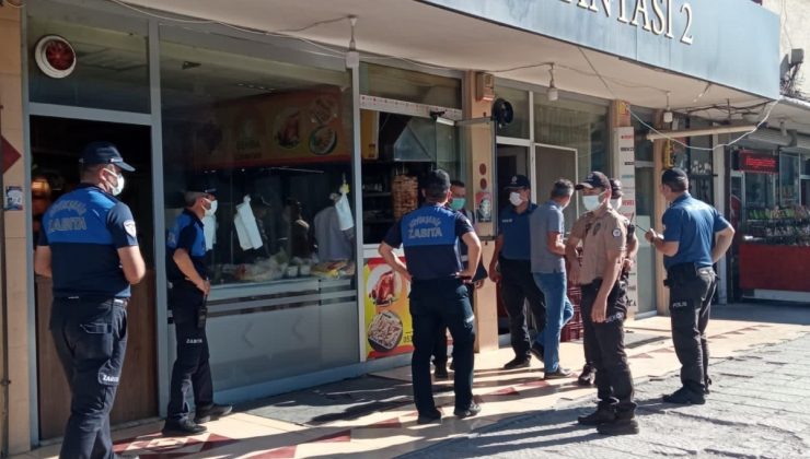 Büyükşehir Zabıtası’ndan Sahabiye’de esnaf denetimi