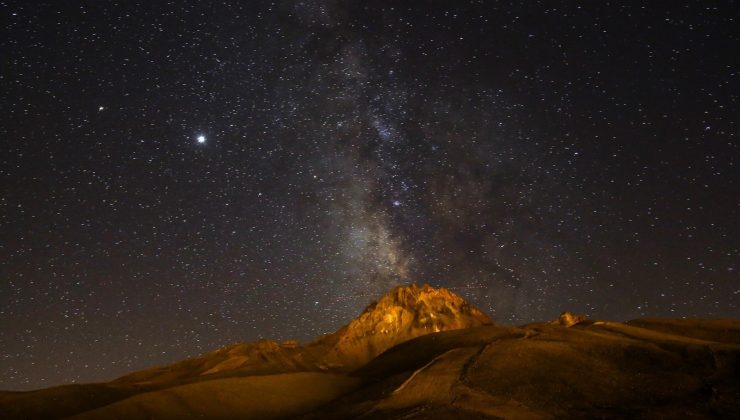 Büyükşehir’den Erciyes’te ‘Astrofotoğrafçılık eğitim turu’