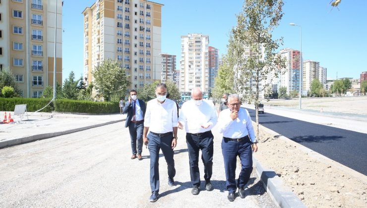 Büyükşehirden Talas’a 2 kilometrelik modern ve estetik dokunuş