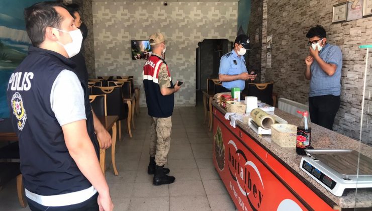 Çaldıran’da korona virüs denetimleri aralıksız devam ediyor