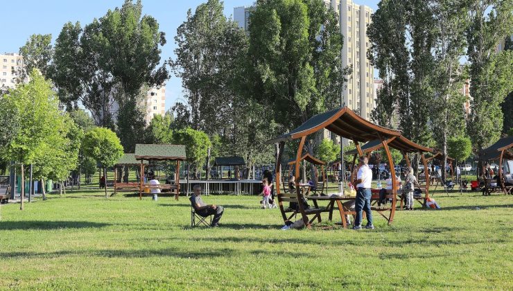 Çankaya parklarında sonbahar hazırlığı