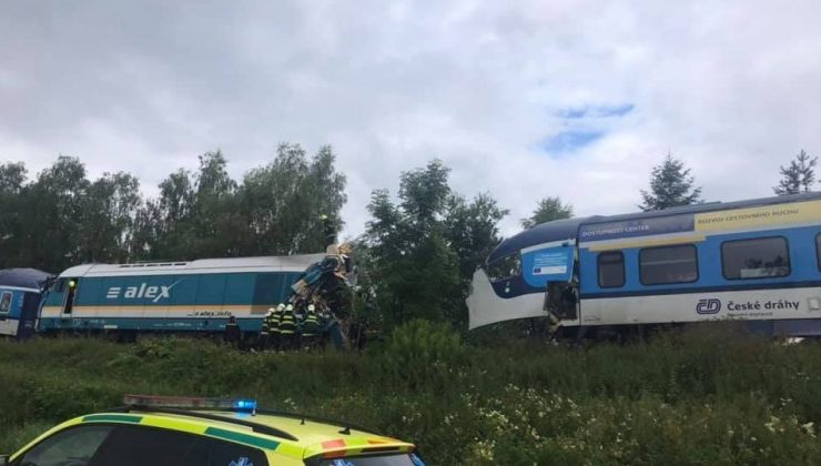 Çekya’da tren kazası: 2 ölü, 40 yaralı