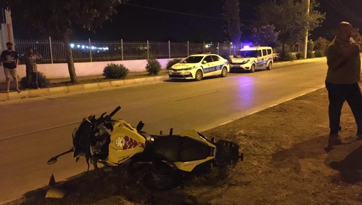 Ceyhan’da trafik kazası: 2 yaralı