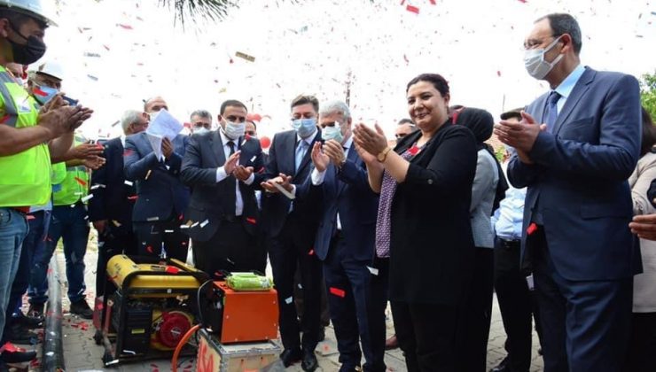 Çiçekdağı’nda içme suyu şebekeleri yenileniyor