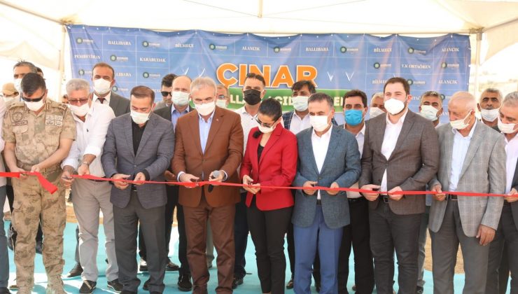 Çınar ilçesi Alancık Mahallesi Grup Yolu’nun açılışı yapıldı