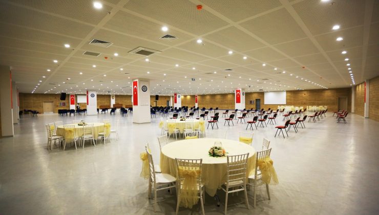 Çok amaçlı salon etkinliklere hazır