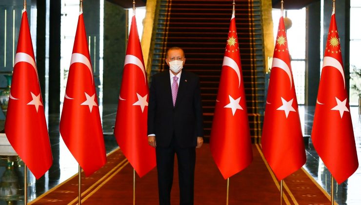 Cumhurbaşkanı Erdoğan, 30 Ağustos Zafer Bayramı tebriklerini kabul etti