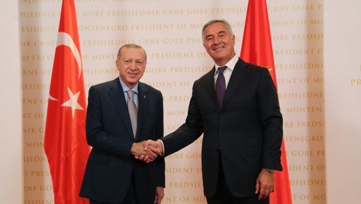 Cumhurbaşkanı Erdoğan, Karadağlı mevkidaşı Djukanovic ile görüştü