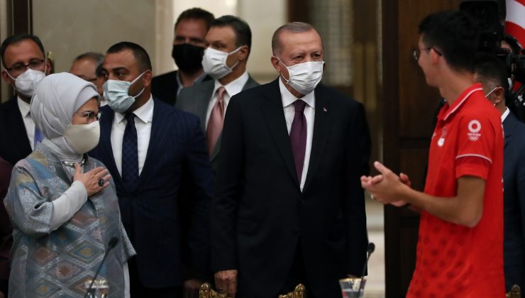 Cumhurbaşkanı Erdoğan: “Türkiye 13 madalya kazanarak bir rekora imza attı”