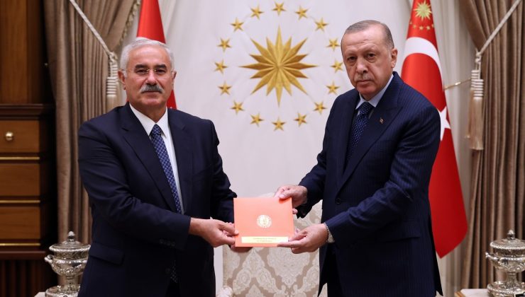 Cumhurbaşkanı Erdoğan, Yargıtay Başkanı Akarca ve Yargıtay Cumhuriyet Başsavcısı Şahin’i kabul etti