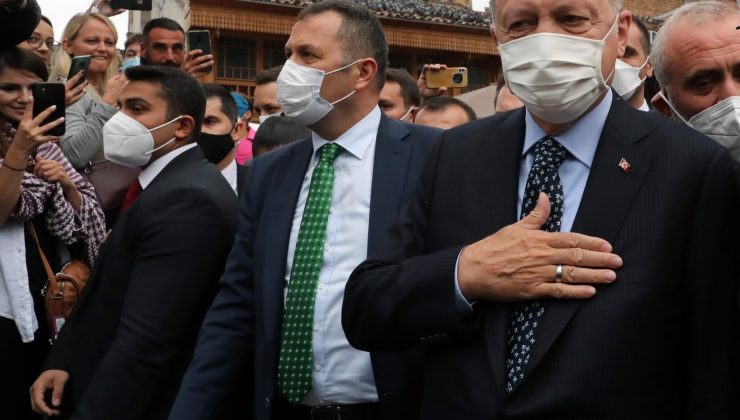 Cumhurbaşkanı Erdoğan’a Bosna Hersek’te sevgi seli