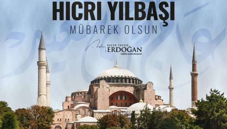 Cumhurbaşkanı Erdoğan’dan İslam aleminin Hicri 1443’üncü yılına özel tebrik mesajı