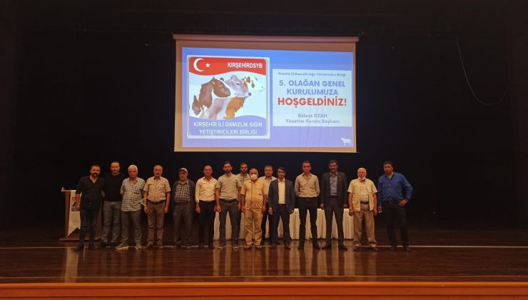 Damızlık Sığır Yetiştiricileri Birliği 5. Olağan Genel Kurulu Yapıldı