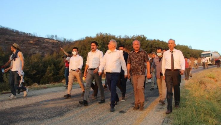 Denizli Valiliğinden orman yangını ile ilgili açıklama