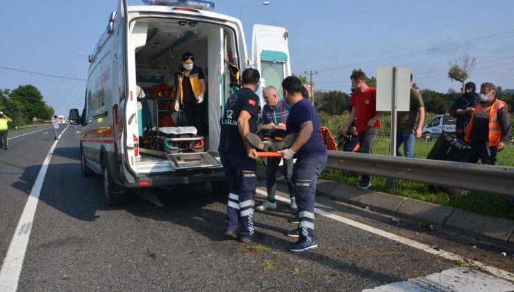 Dikkatsizlik kaza getirdi: 3 yaralı