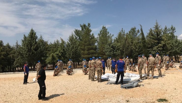 Diyarbakır AFAD’dan jandarma personeline afet eğitimi