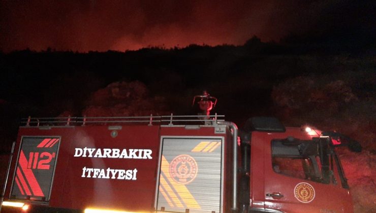 Diyarbakır, Alanya’da yangına müdahale çalışmalarını sürdürüyor